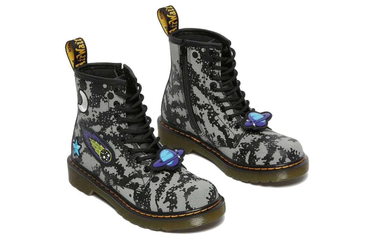 (PS) Dr.Martens 1460 Space Hydro Leather Lace Up Boots 'Black Grey Hydro Leather' 27889057 sold by KicksCrew product image thumbnail 2