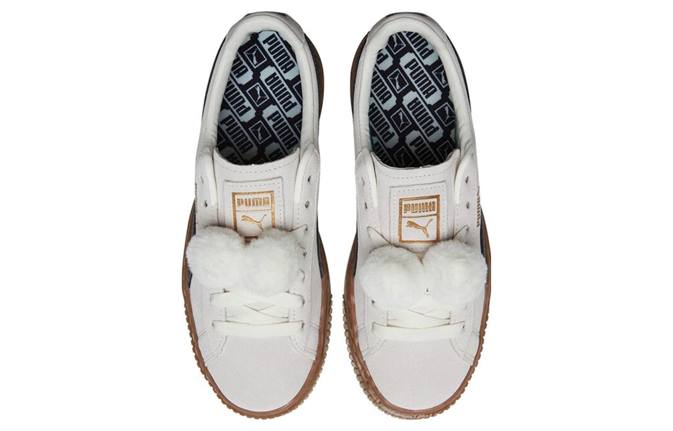 (WMNS) PUMA Suede Platform 'Grey Black Gum' 391902-40 sold by KicksCrew product image thumbnail 4