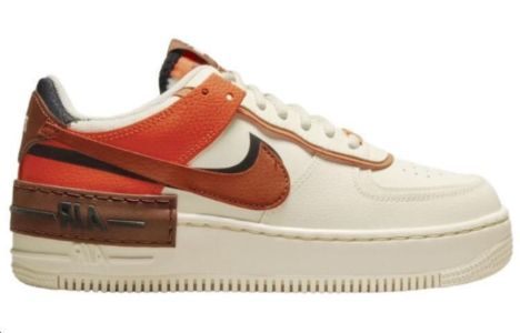 (WMNS) Nike Air Force 1 Shadow 'Pale Ivory Oxen Brown' CI0919-114 sold by KicksCrew