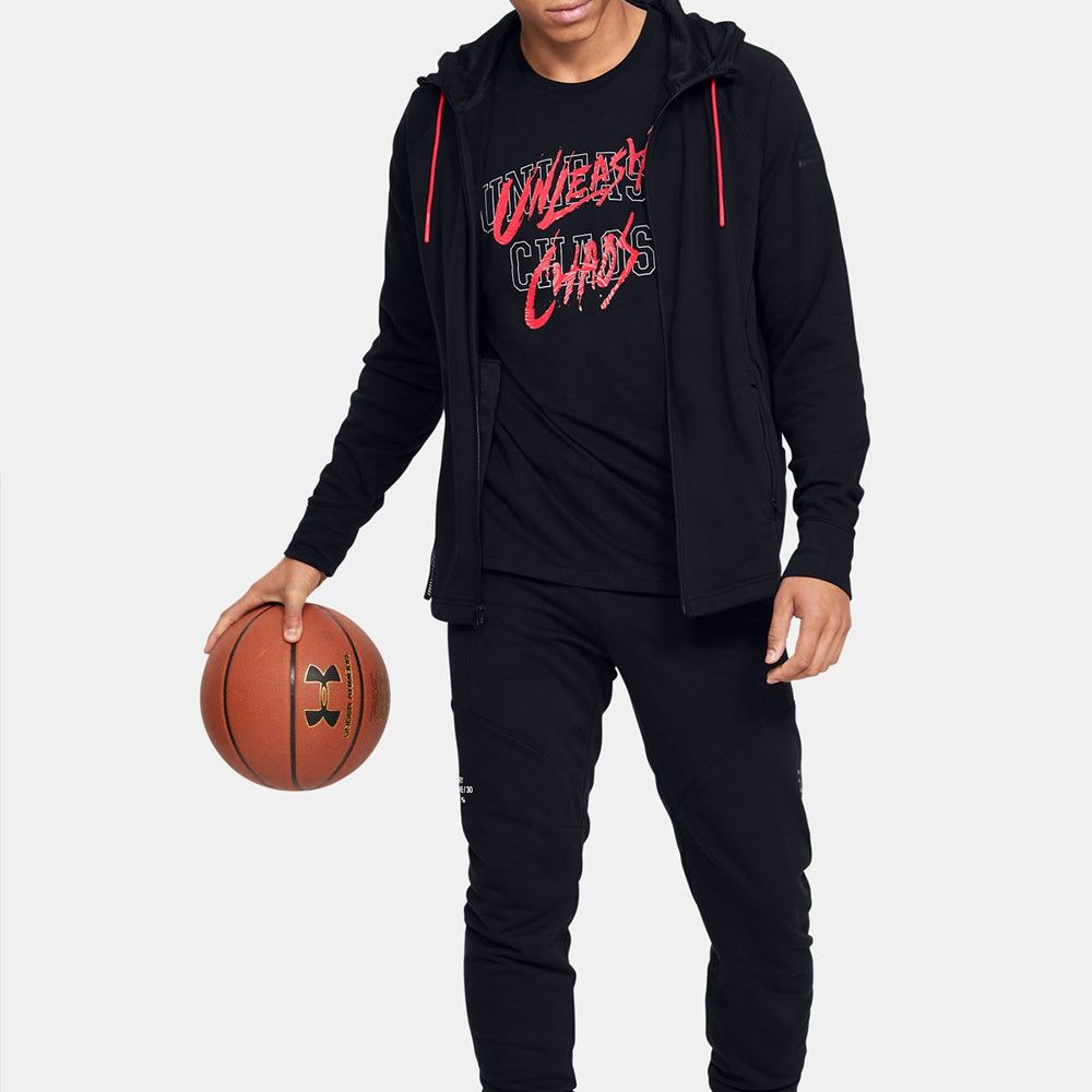 Under Armour SC30 Warm Up Hoodie Jacket 'Black' 1351317-001 sold by KicksCrew product image thumbnail 3