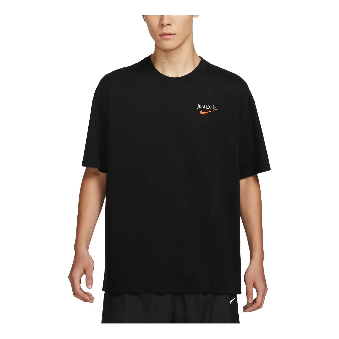 Nike Max90 Basketball T-Shirt Asia Sizing 'Black' FZ8084-010