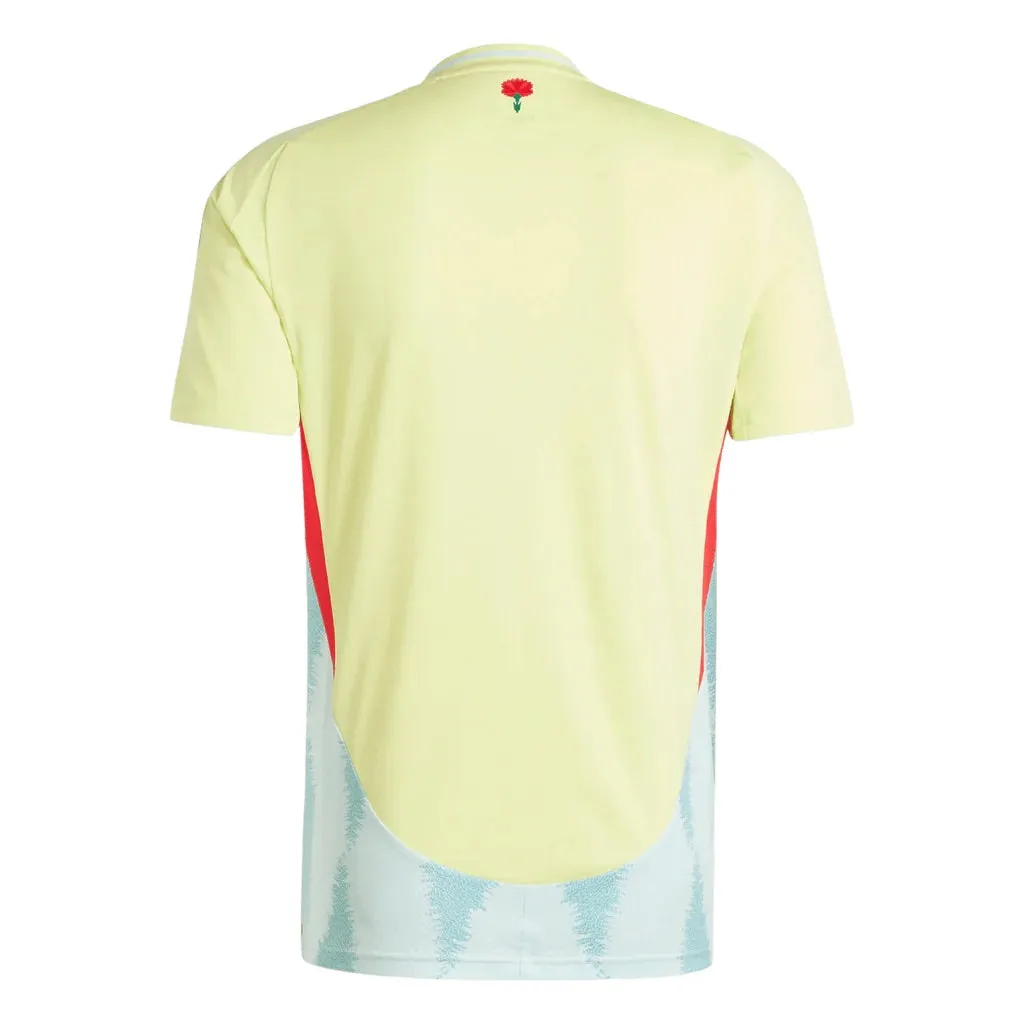 adidas Spain 24 Away Soccer Jersey 'Pulse Yellow' IS9033 sold by KicksCrew product image thumbnail 2
