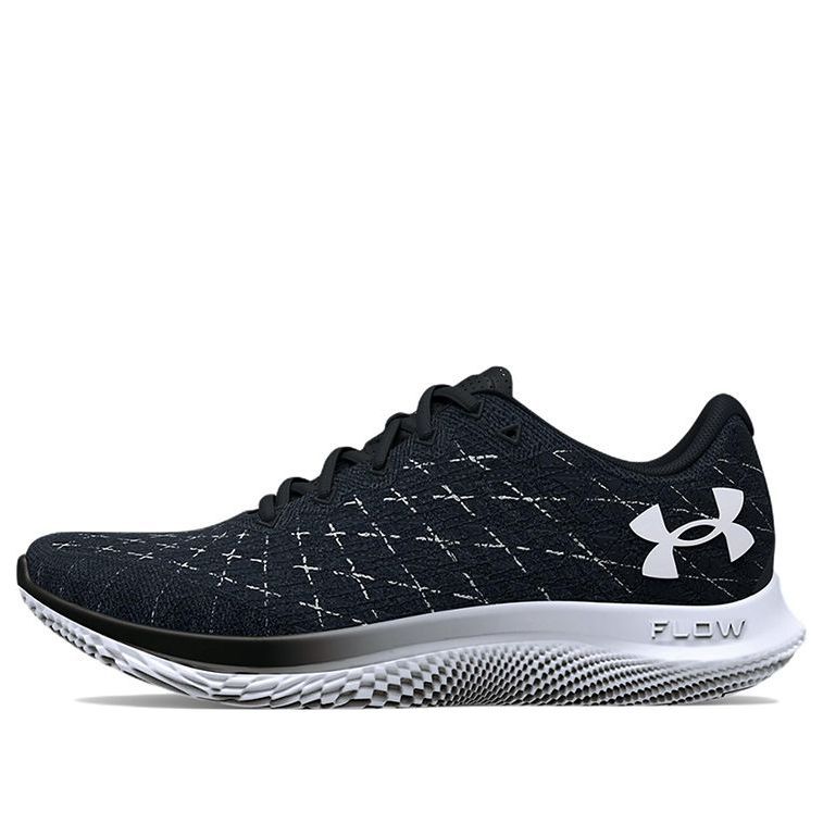 (WMNS) Under Armour Flow Velociti Wind 'Black White' 3024911-003 sold by KicksCrew