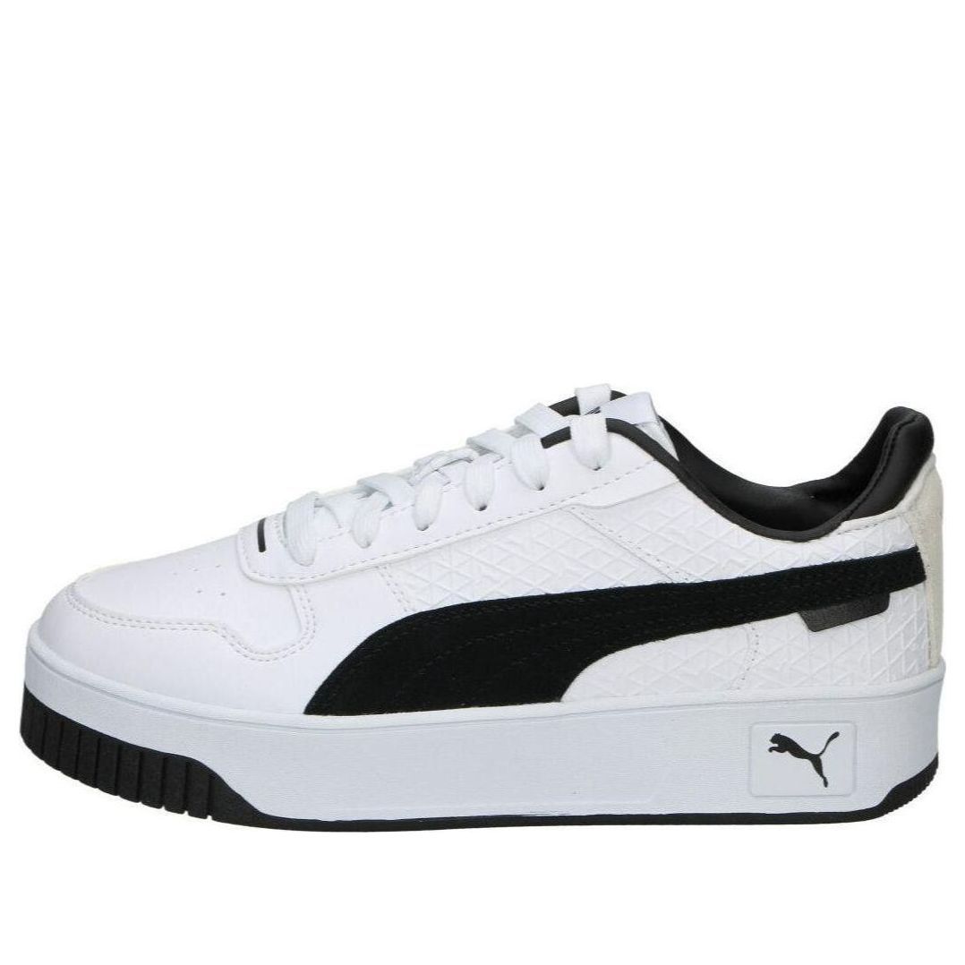 PUMA Carina Street Logo Power 'White' 389393-01 sold by KicksCrew