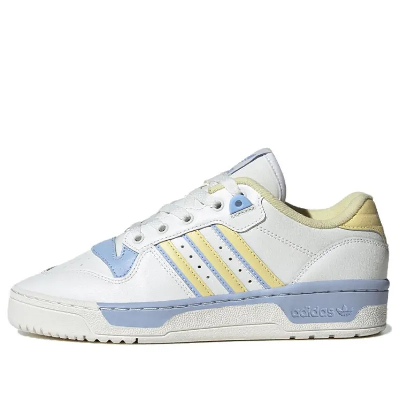 (WMNS) adidas originals Rivalry Low 'White Almost Yellow' IG3332 sold by KicksCrew