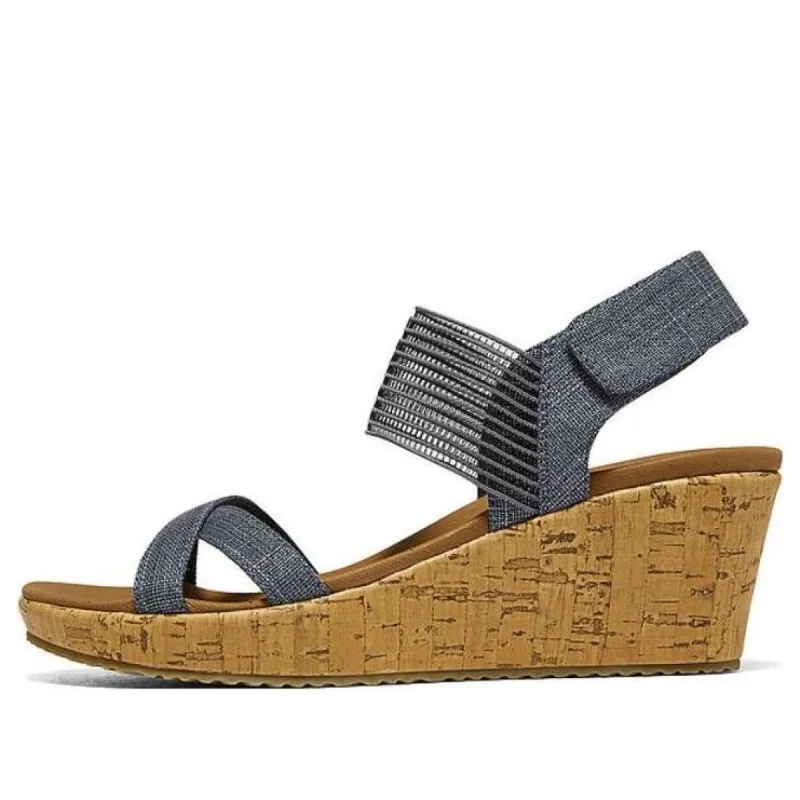 (WMNS) Skechers Beverlee-Casual Outing 'Grey Khaki' 119323-NVY sold by KicksCrew