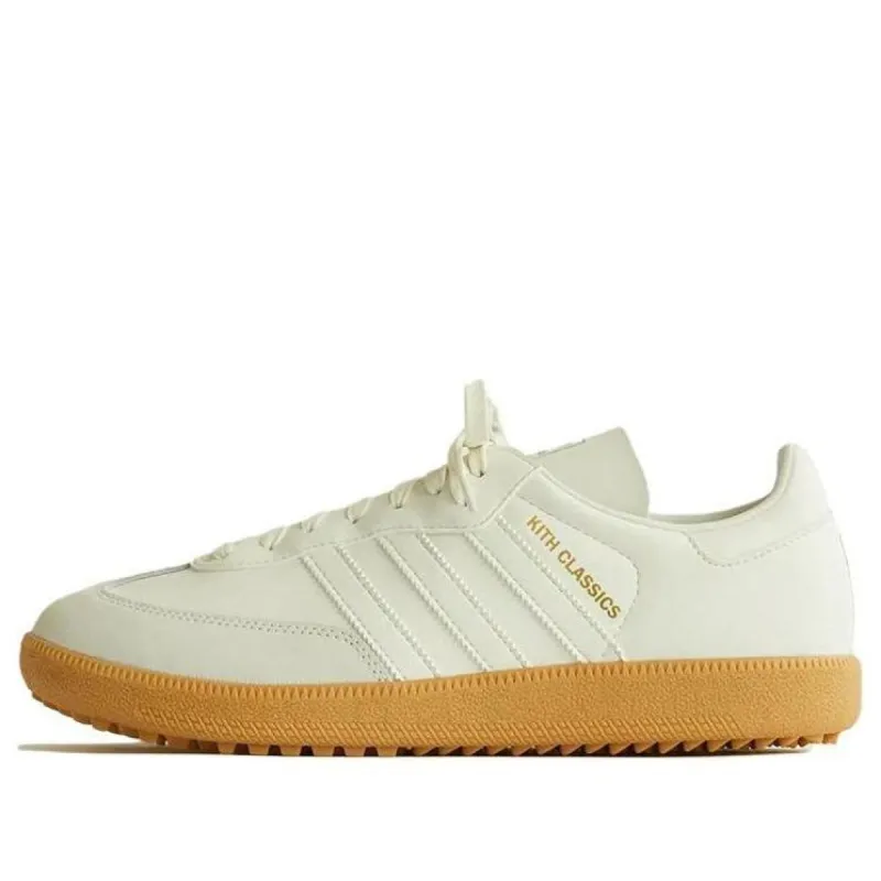 Kith x Adidas Samba Spikeless Golf 'White Gum' IG5709 sold by KicksCrew