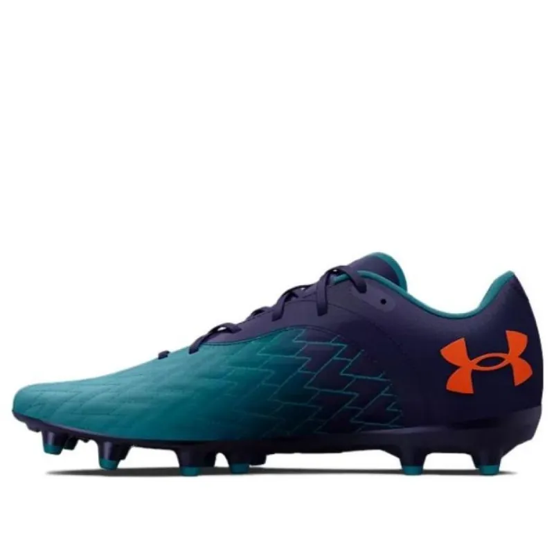 Under Armour Magnetico Select 2.0 FG 'Glacier Blue Orange Blast' 3025642-400 sold by KicksCrew