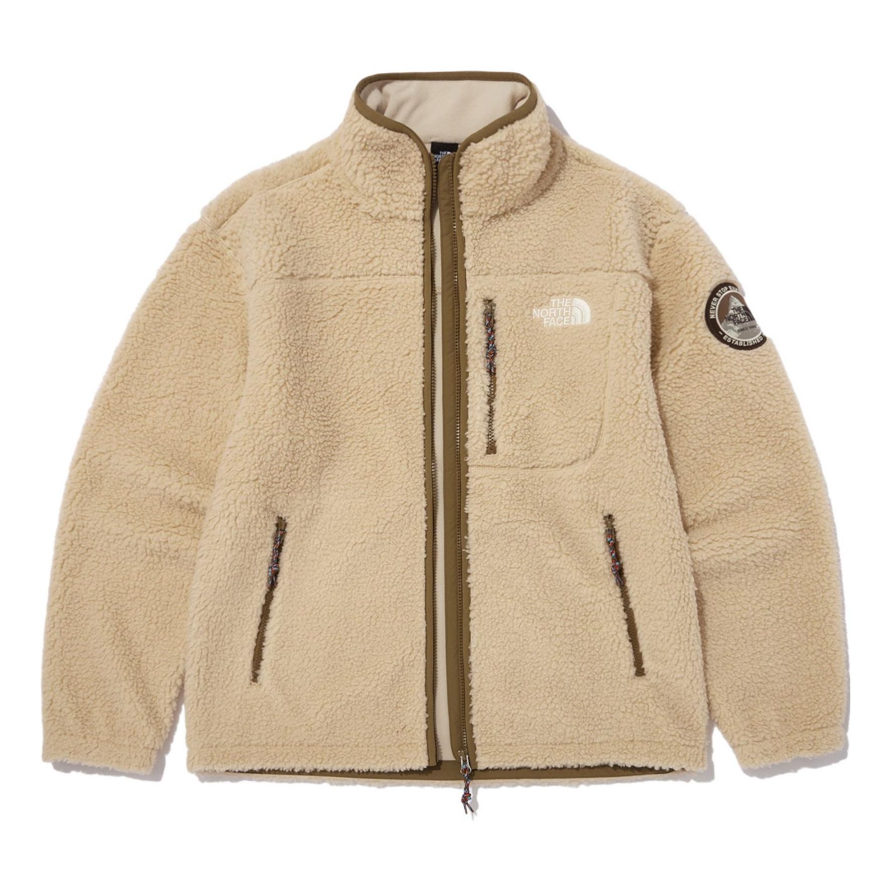 THE NORTH FACE Comfy Fleece Jacket 'Brown' NJ4FN56B sold by KicksCrew