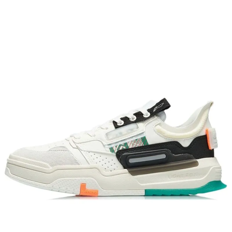 (WMNS) Li-Ning Geek 'White Black Green' AGCR154-1 sold by KicksCrew