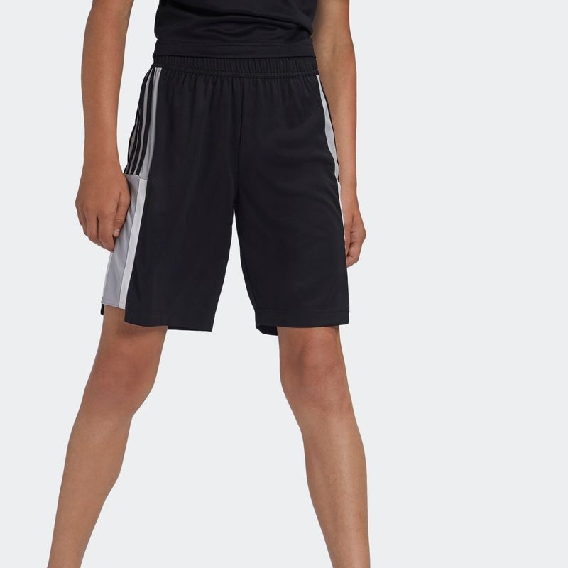 (GS) adidas Bold Aeroready Shorts 'Black Glory Grey' GE0556 sold by KicksCrew product image thumbnail 2
