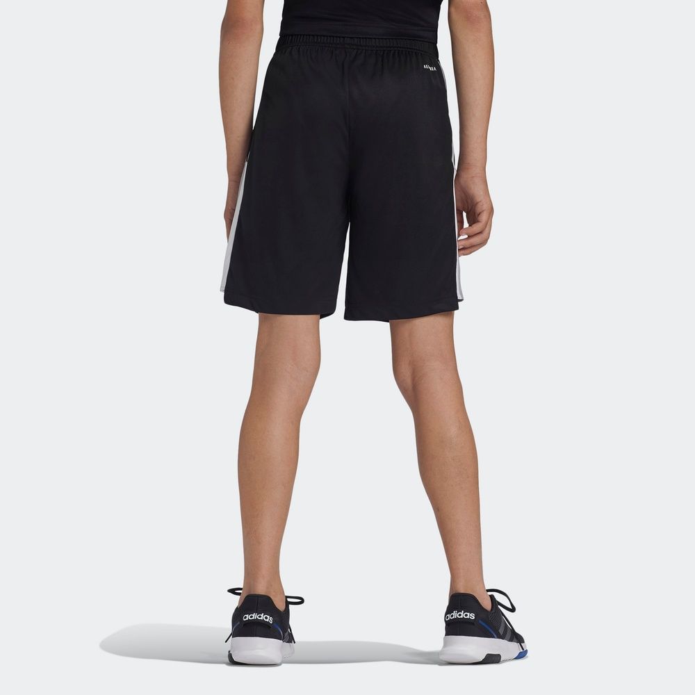 (GS) adidas Bold Aeroready Shorts 'Black Glory Grey' GE0556 sold by KicksCrew product image thumbnail 3