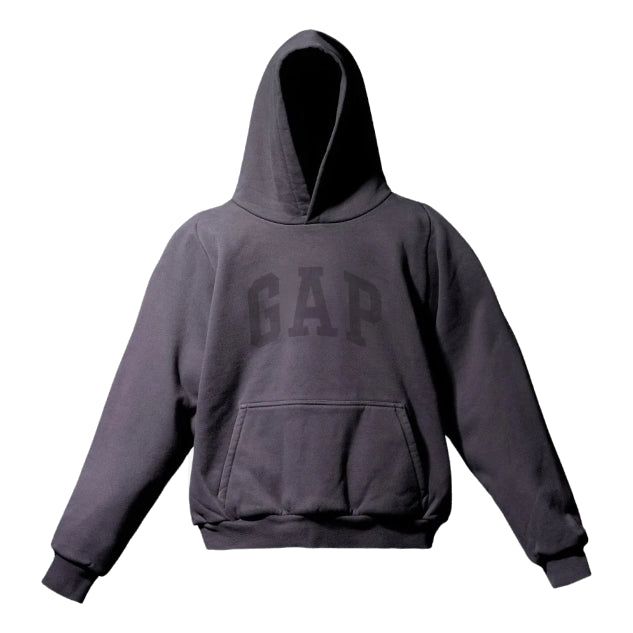 Yeezy Gap Engineered By Balenciaga SS22 Dove Shrunken Hoodie 'Black' 469177-02 sold by KicksCrew