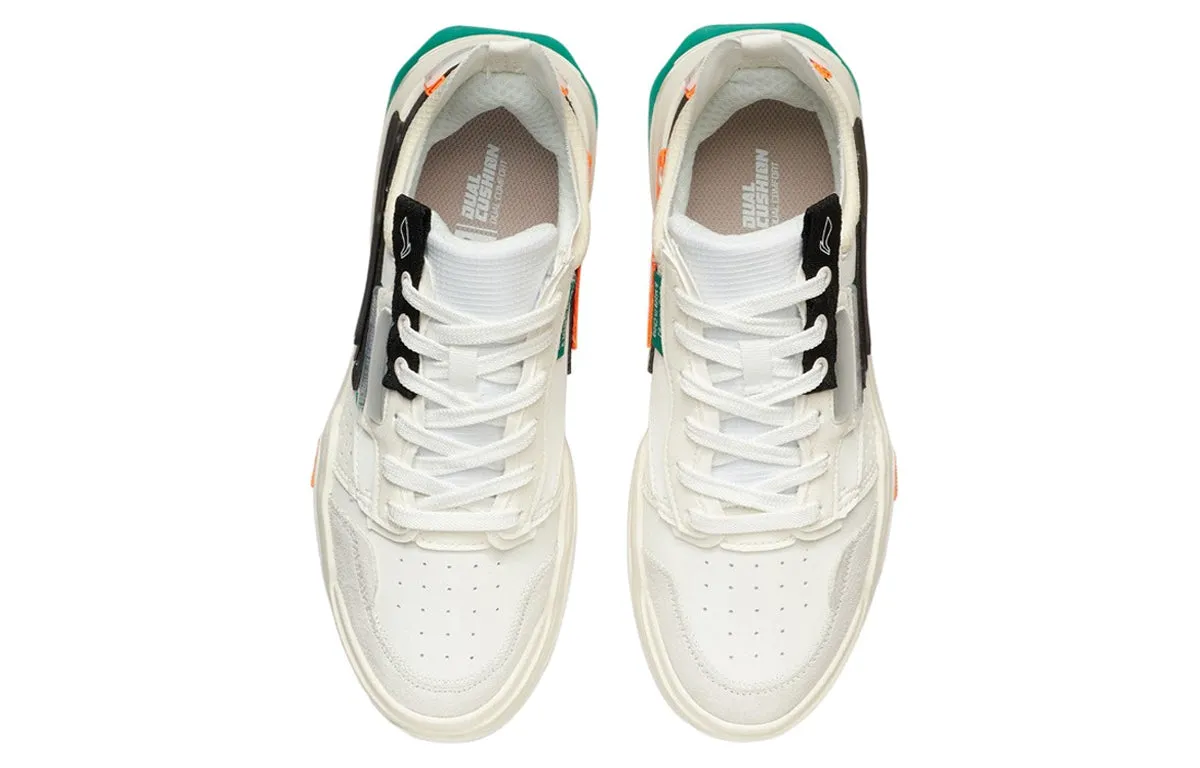 (WMNS) Li-Ning Geek 'White Black Green' AGCR154-1 sold by KicksCrew product image thumbnail 4