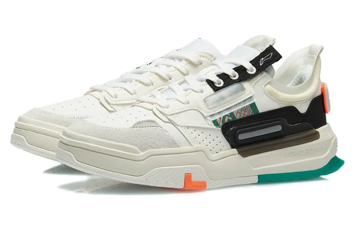 (WMNS) Li-Ning Geek 'White Black Green' AGCR154-1 sold by KicksCrew product image thumbnail 3