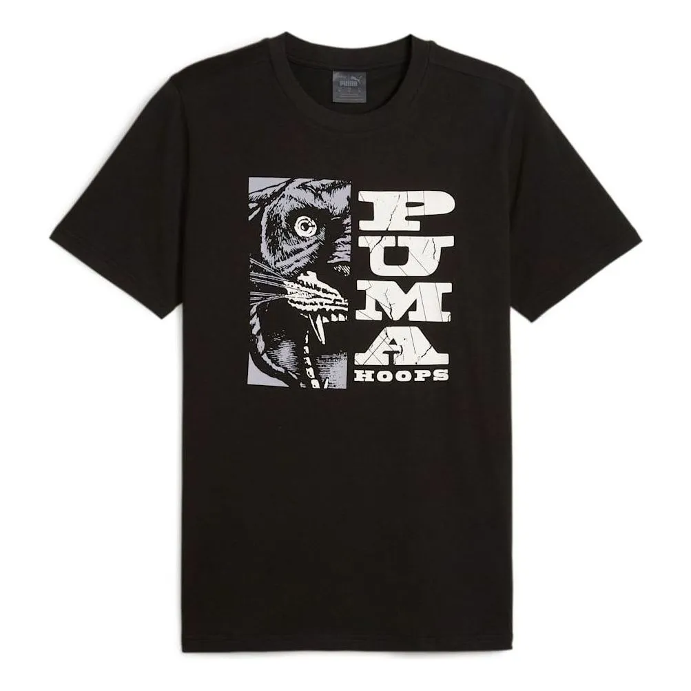 PUMA The Hooper Basketball T-shirt 'Black' 625284-01 sold by KicksCrew