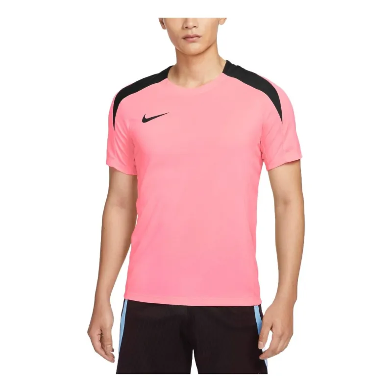 Nike Strike Dri-FIT Football T-shirt Asia Sizing 'Pink Black' FN2400-628 sold by KicksCrew