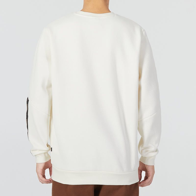 PUMA Ess Metallic Logo Sweater 'White' 674346-65 sold by KicksCrew product image thumbnail 5