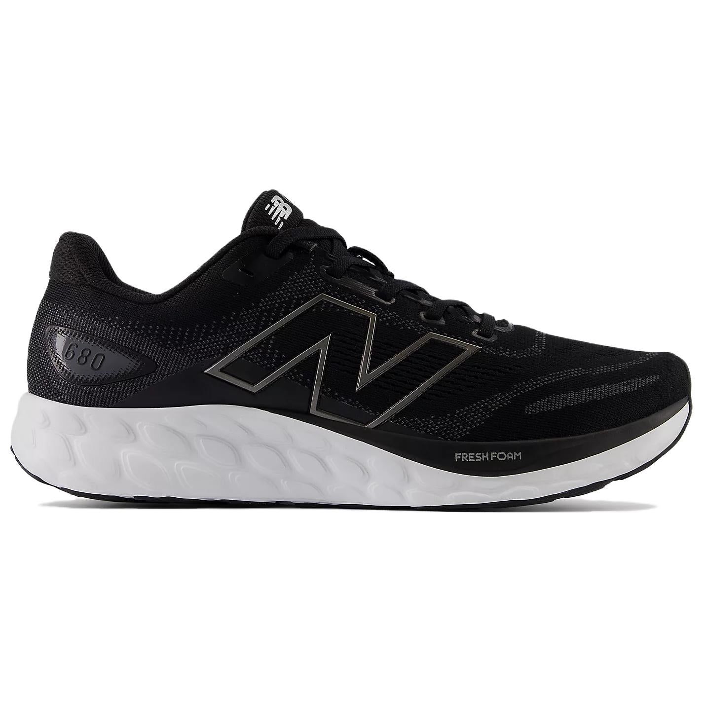 New Balance Fresh Foam 680v8 Shoes 'Black White' M680LK8 sold by KicksCrew product image thumbnail 2