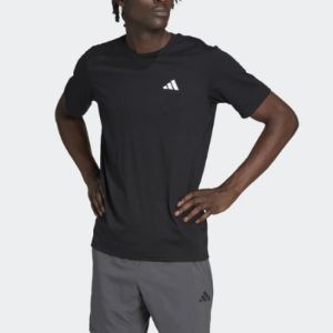 adidas Train Essentials Feelready Training Tee 'Black White' IC7438 sold by KicksCrew