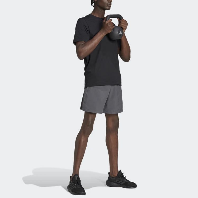 adidas Train Essentials Feelready Training Tee 'Black White' IC7438 sold by KicksCrew product image thumbnail 5