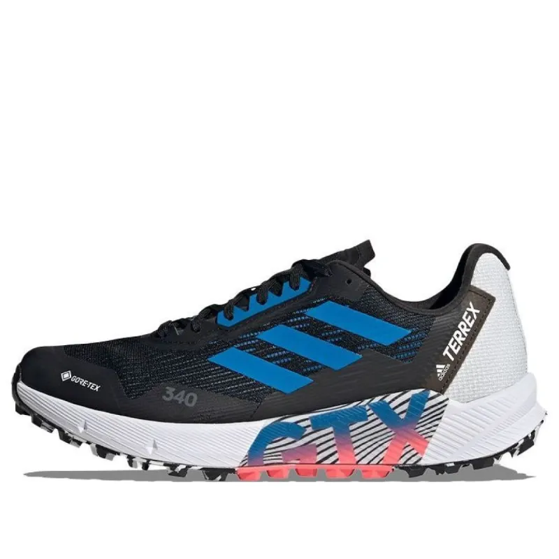 adidas Terrex Agravic Flow 2.0 GTX 'Black Blue Rush Turbo' H03184 sold by KicksCrew