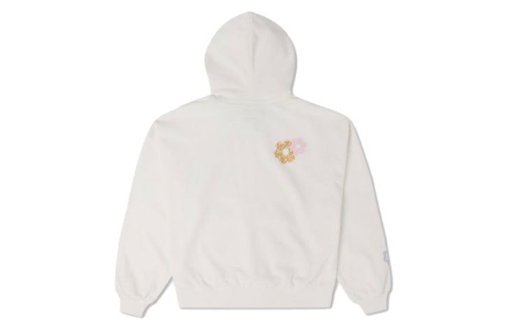 (WMNS) Converse Flora Hoodie 'Egret' 10025521-A01 sold by KicksCrew product image thumbnail 2