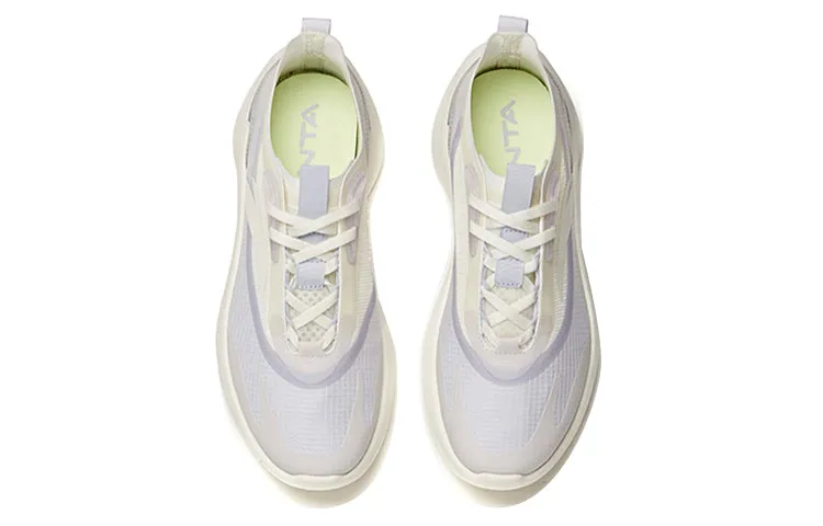 (WMNS) ANTA Run Collection Leaf 1.0 'White Purple' 922125520-3 sold by KicksCrew product image thumbnail 4