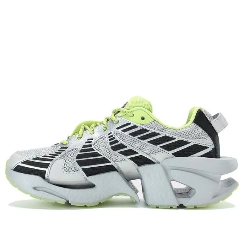 FILA Space Low Sneakers 'Grey Black Green' F12M314103FVA sold by KicksCrew