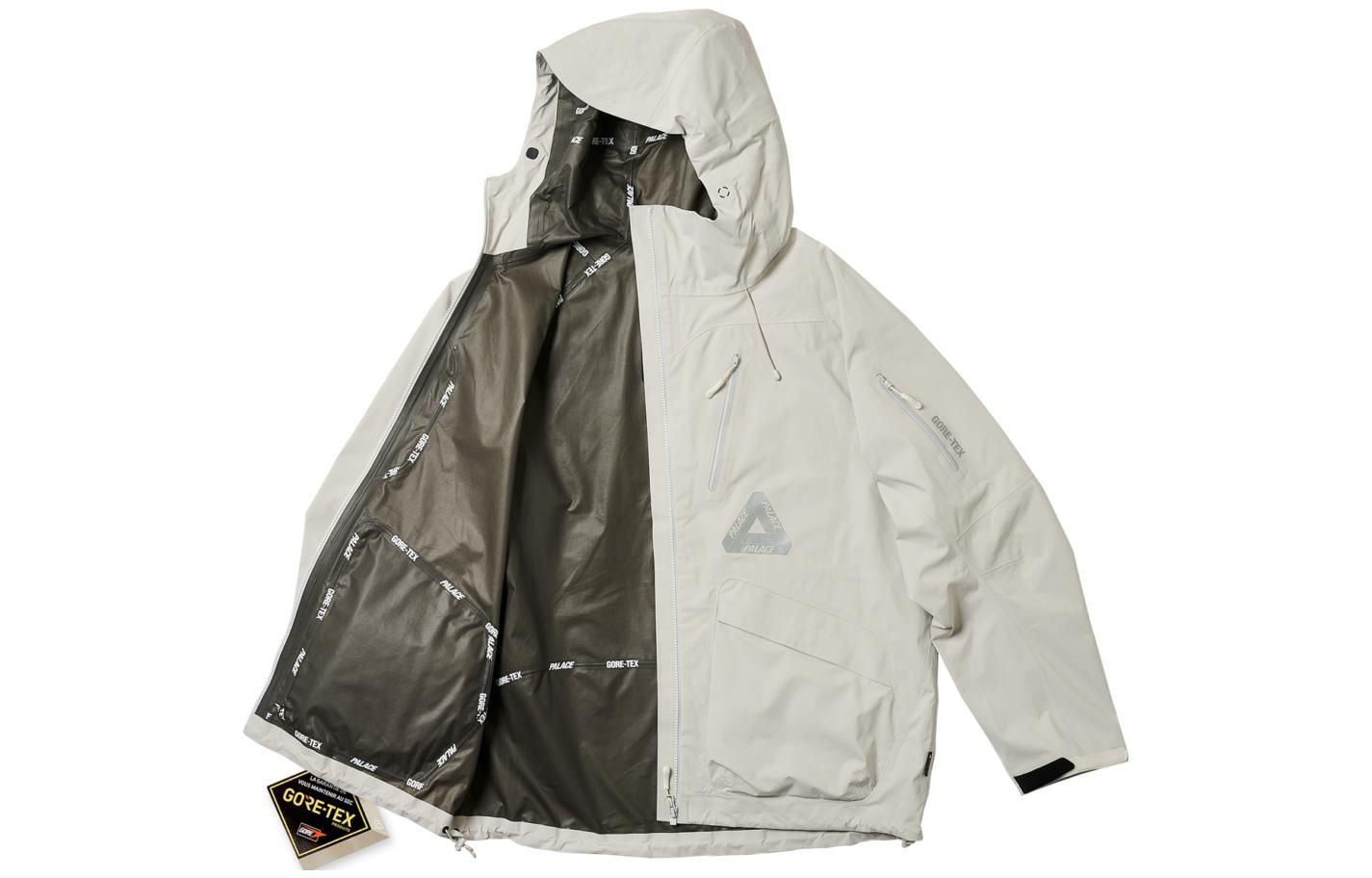 Palace GORE-TEX R-Tek Jacket 'Stone' P24JK035 sold by KicksCrew product image thumbnail 2