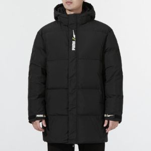 Puma Windproof Down Warm Jacket 'Black' 532916-01 sold by KicksCrew