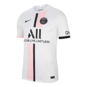 Nike Paris Saint Germain 21 Away Jersey 'White Pink' CV7902-101 sold by KicksCrew