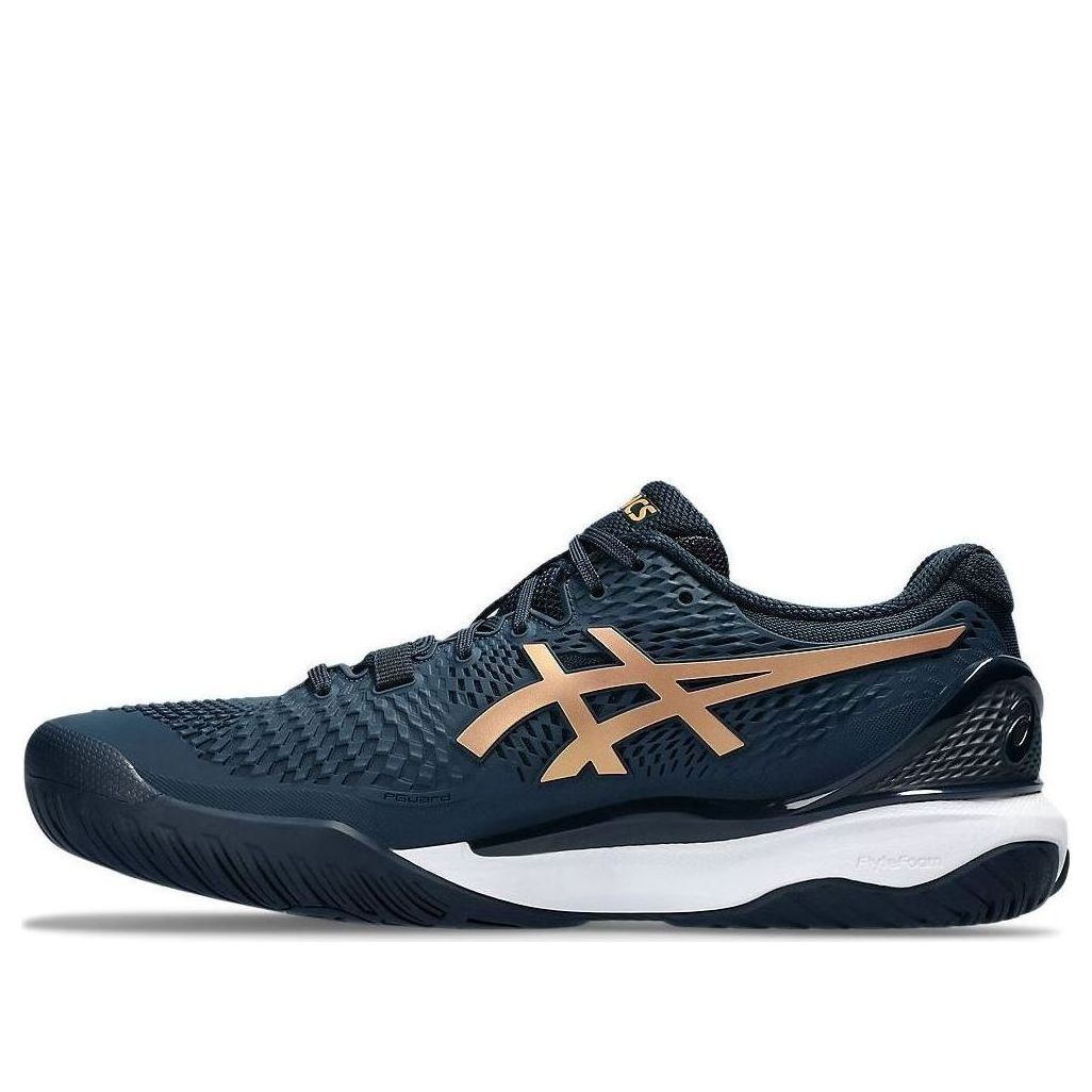 ASICS Gel-Resolution 9 Tennis Shoes 'Navy' 1041A468-960 sold by KicksCrew