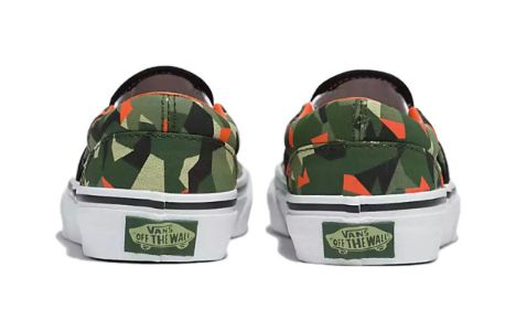 (PS) Vans Classic Slip-On Shoes 'Camo Green' VN0005WWBGK sold by KicksCrew