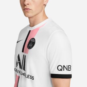 Nike Paris Saint Germain 21 Away Jersey 'White Pink' CV7902-101 sold by KicksCrew