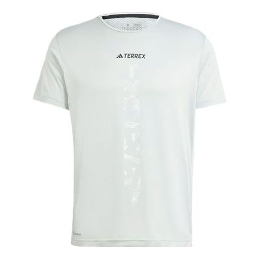 adidas TERREX Agravic Trail Running Tee 'Grey' HZ6242 sold by KicksCrew