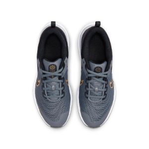 (GS) Nike Downshifter 12 'Cool Grey Metallic Gold' DM4194-005 sold by KicksCrew