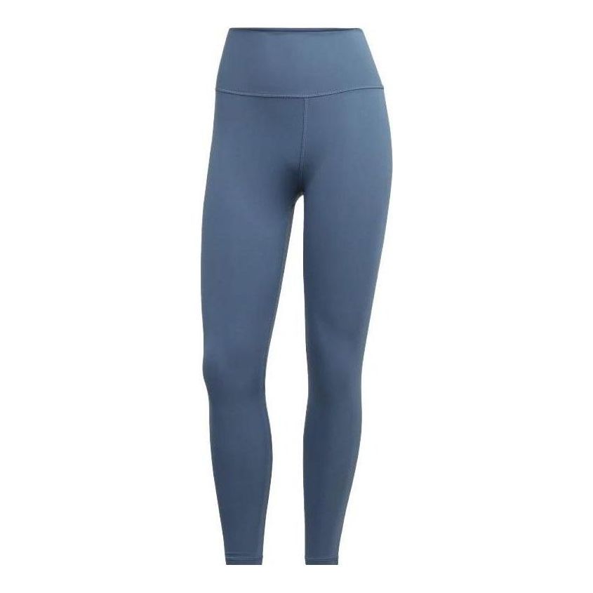 (WMNS) Adidas Optime Training 7/8 Leggings 'Blue' HM1177 sold by KicksCrew
