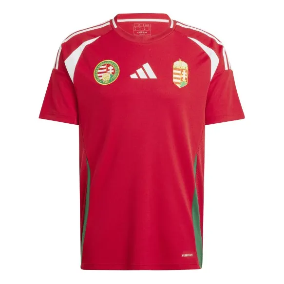 adidas Hungary 24 Home Soccer Jersey 'Red' JE3520 sold by KicksCrew