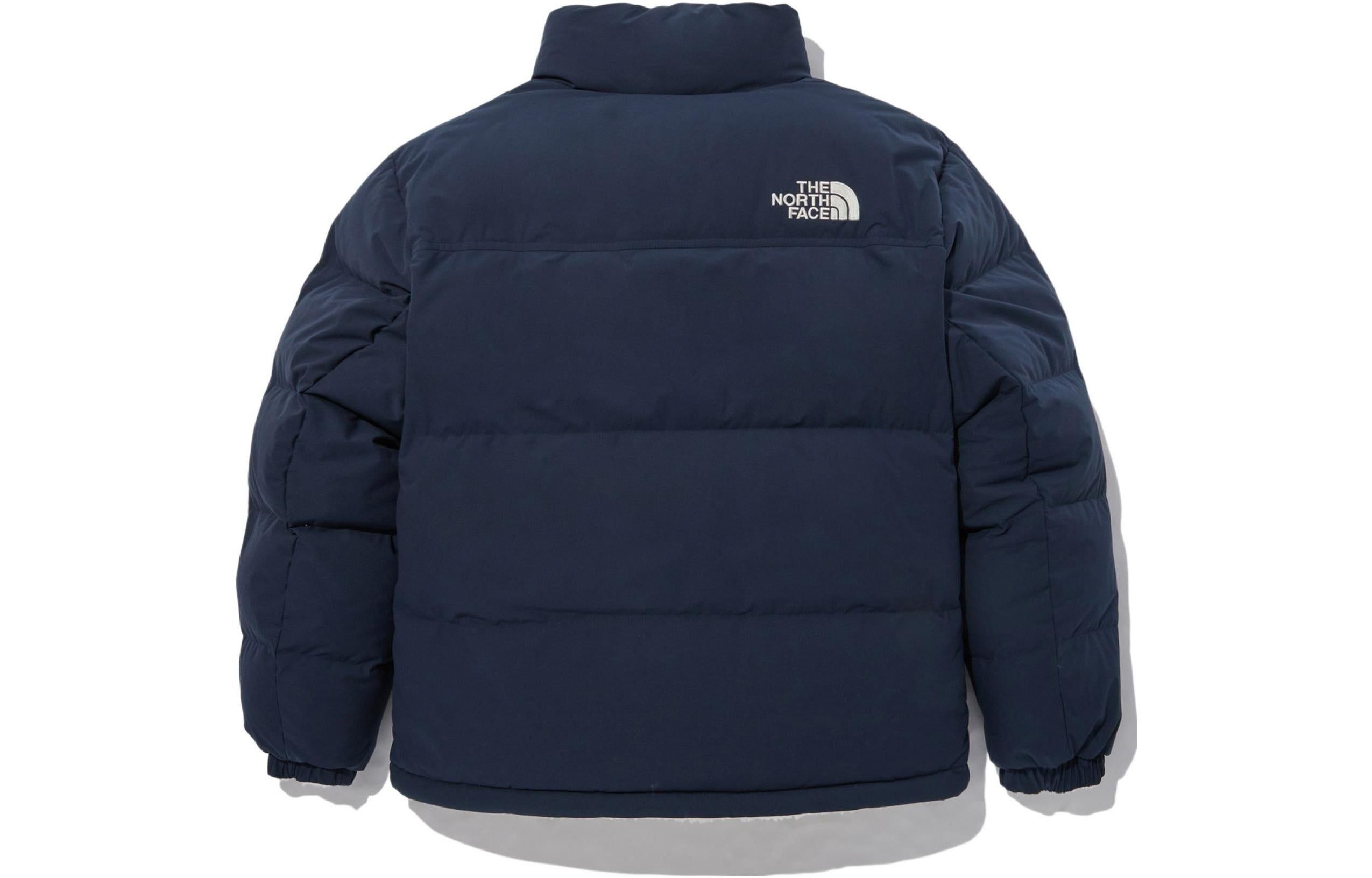 THE NORTH FACE Logo Winter Puffer Jacket 'Navy' NJ1DN77B sold by KicksCrew product image thumbnail 3