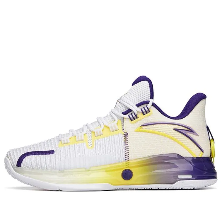ANTA Light Crazy Pro 'White Purple Yellow' 112221607-2 sold by KicksCrew