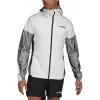 adidas Terrex Agravic Pro Trail Running Rain Jacket 'White Black' H44115 sold by KicksCrew