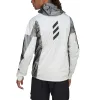 adidas Terrex Agravic Pro Trail Running Rain Jacket 'White Black' H44115 sold by KicksCrew