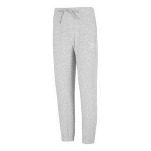 Puma Classics Small Logo Sweatpants 'Grey' 537850-04 sold by KicksCrew