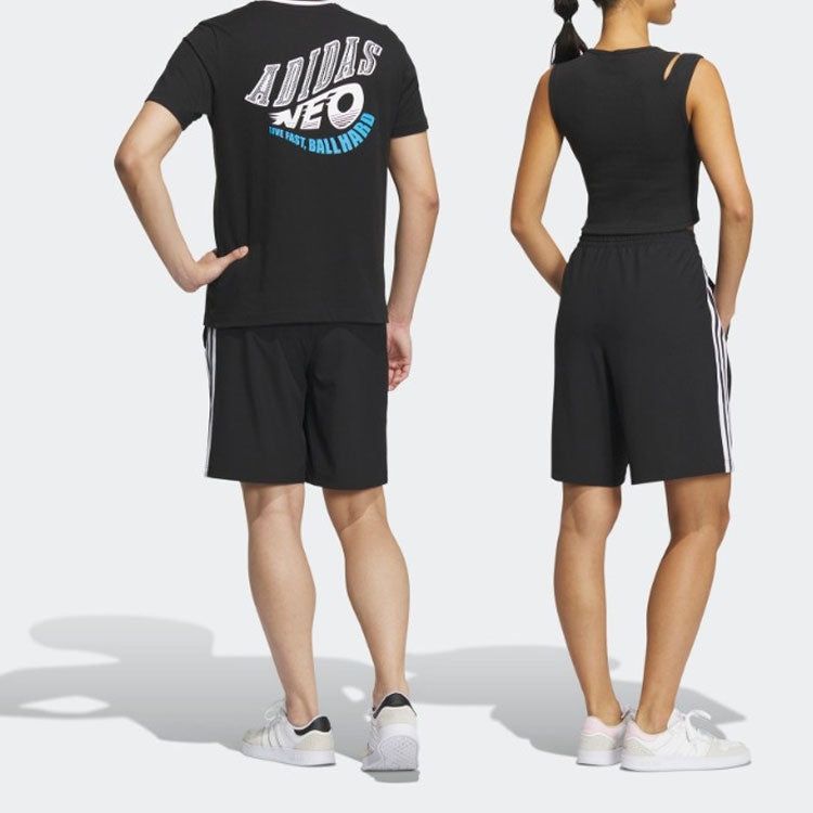 Adidas Neo Essential Shorts 'Black' IB7683 sold by KicksCrew product image thumbnail 3