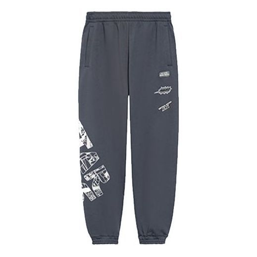 Li-Ning x Star Wars Graphic Sweatpants 'Dark Grey' AKLS477-2 sold by KicksCrew