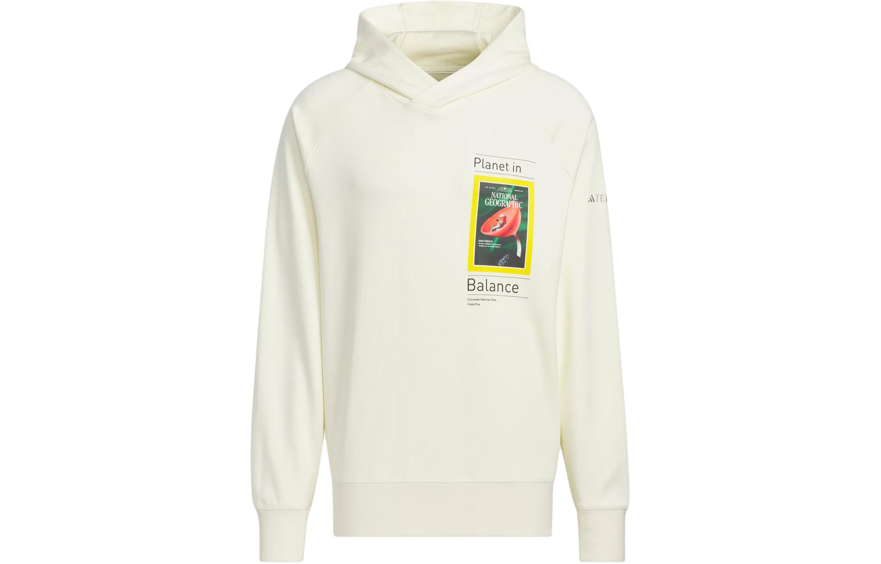 adidas x National Geographic DWR Graphic Hoodie 'Beige' IS9523 sold by KicksCrew product image thumbnail 2