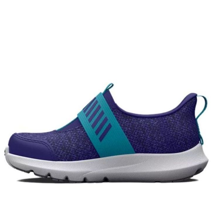 (PS) Under Armour Surge 3 Slip Printed Running Shoes 'Navy Blue' 3026530-500 sold by KicksCrew