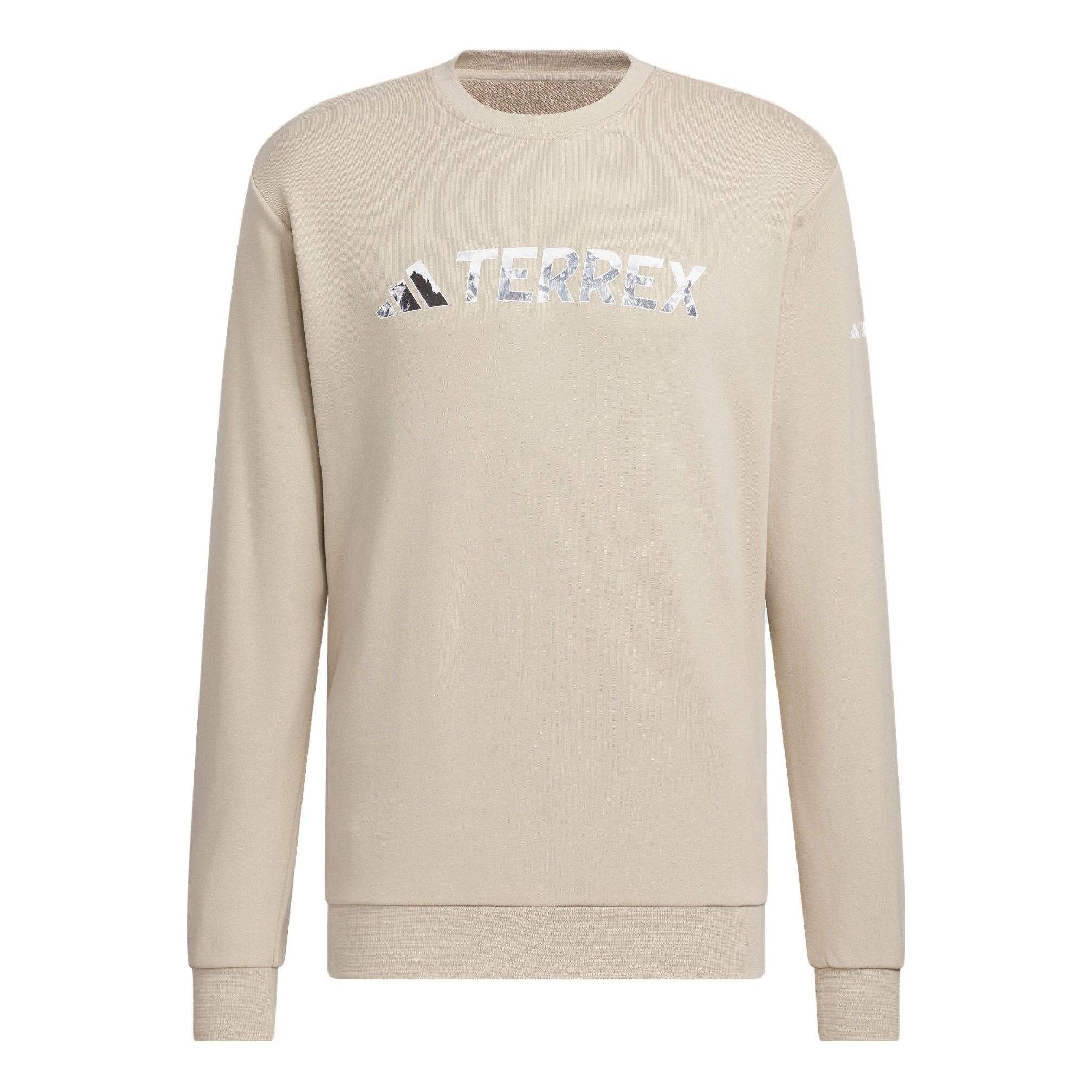 adidas Graphic Crew Sweatshirt 'Beige' IT8844 sold by KicksCrew