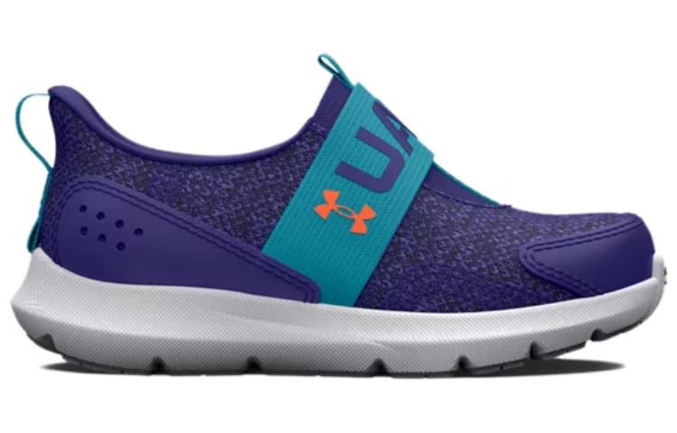 (PS) Under Armour Surge 3 Slip Printed Running Shoes 'Navy Blue' 3026530-500 sold by KicksCrew product image thumbnail 2